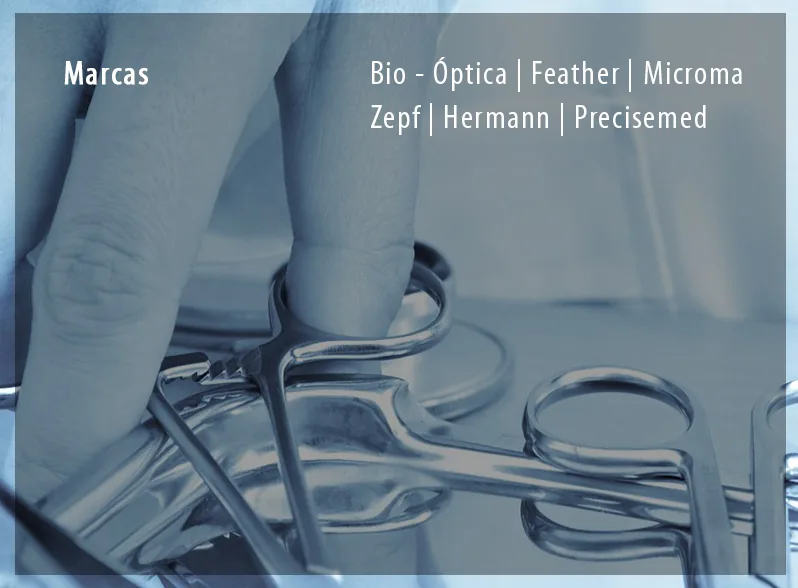 Marcas: Bio-Óptica, Feather, Microma, Zepf, Hermann y Precisemed